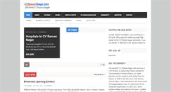 Desktop Screenshot of cvramannagar.com